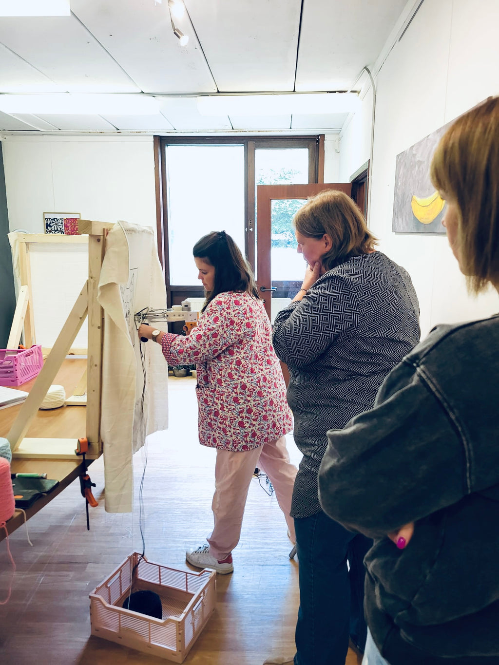 Atelier de réalisation de coussin