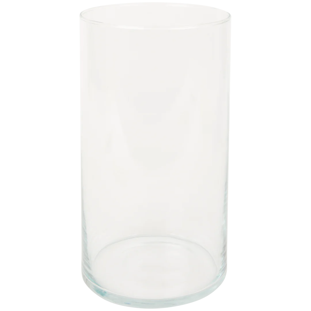 Vase en verre (taille: moyenne )